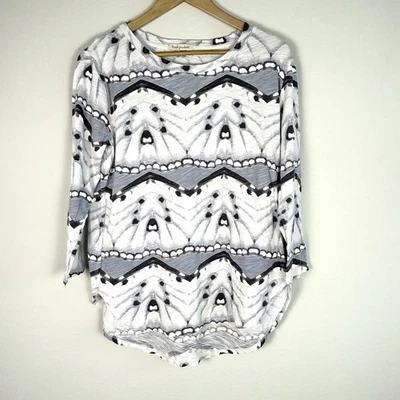 Fresh Produce Butterfly Top Womens Medium Casual Artsy Retro Cotton Layer  - Image 1 of 4