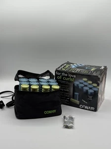Conair Instant Heat Compact Travel Hairsetter Set 12 Rollers w/ Clips Mod HS28R - Picture 1 of 5