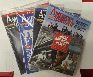 American Heritage Magazines: Apr 1992; Sep. 92; Oct 92, Nov 92; In plastic. READ - Picture 1 of 11