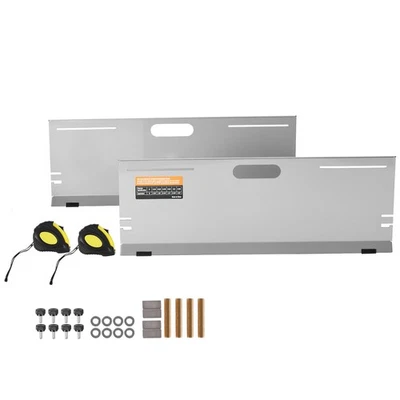 2PCS Wheel Alignment Tool Toe Plates Accurate Measure Tape And Conversion Chart - Image 1 of 4