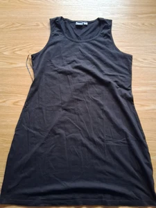 Damen Kleid, Strandkleid, schwarz, Größe 44/46 - Bild 1 von 1