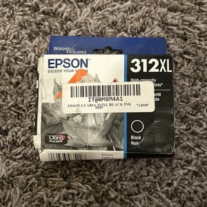 EPSON 312 Claria Photo HD Tinte High Capacity Schwarz Patrone T312XL120-S - Bild 1 von 2