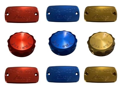 Front & Rear Brake & Clutch Fluid Caps Honda CBR1000F 1987-1996 CBR-1000F - Image 1 of 4