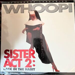 Sister Act 2 - Letterbox - Laserdisc  buy 6 for Free Shipping