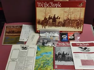 We the People Gioco da Tavolo di Strategia 1993 AVALON HILL COMPLETO AL 100% - Foto 1 di 12