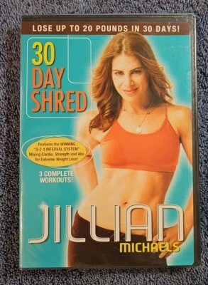 🆕 30 Day Shred DVD Jillian Michaels Exercise Fitness Workout Brand New Sealed - Image 1 of 4