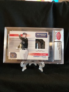 Shawn Green 2002 Donruss Baseball Big League Challenge Materials Card Slabbed BJ