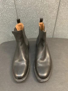 Frye Men's Black Leather Chelsea Boots Size 13 Pull Tab - Picture 1 of 20
