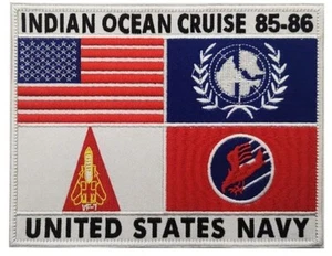 Top Gun Maverick Patch Indian Cruise Scratch US Navy Hook & Loop Patch - Picture 1 of 2