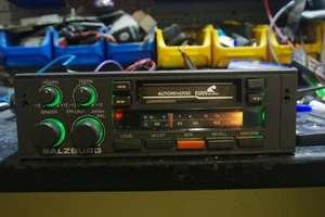 Oldtimer CAR TECHNIC autoradio mit kassette, modell SALZBURG, autoreverse - Bild 1 von 8