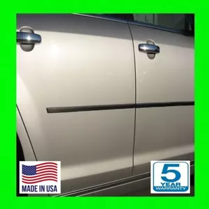 FITS AMC BLACK CARBON FIBER SIDE DOOR TRIM BODY MOLDING KIT SET 2 OR 4 DOOR - Picture 1 of 7