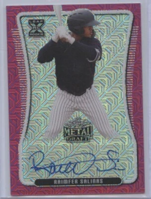 Raimfer Salinas 2021 Leaf Metal Pink Auto 3/5 BA-RS2 - Image 1 of 2