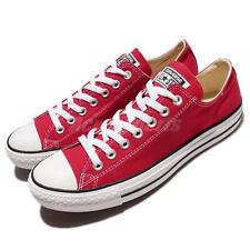 Converse Chuck Taylor All Star OX Red White Men Unisex Canvas Shoes M9696C
