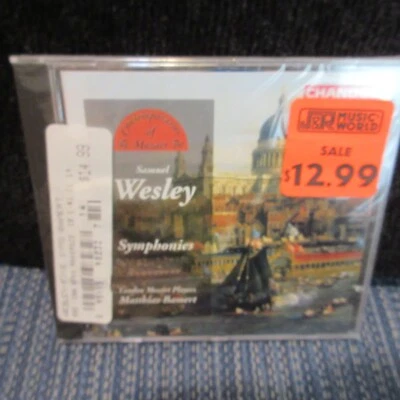 Samuel Wesley Wesley: Symphonies Album CD New Sealed Foto 1 de 4