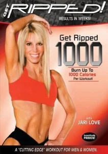 JARI LOVE GET RIPPED 1000 EXERCISE DVD NEW SEALED ADVANCED WEIGHT TRAINING - Imagen 1 de 2