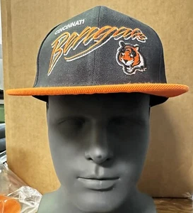 NUEVA ERA Cincinnati Bengals NFL Colección Vintage Snapback Gorra Gorra - Imagen 1 de 7