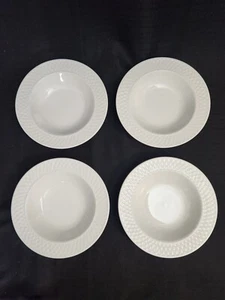 Majesticware By Oneida Basket weave Rim Soup Bowl. 9”  SET OF 4 - Bild 1 von 10