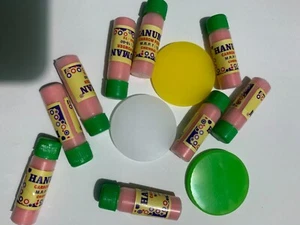 Carrom Board Clear Striker 3 Pcs & Boric Dancing Powder 9 Pcs NO1 Qulity INDIA - Picture 1 of 4