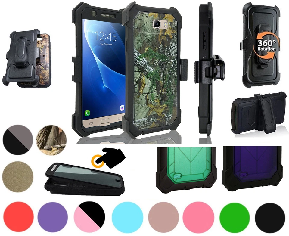 Funda protectora de pantalla 360° para Samsung J7 V Perx HALO 5.5" Foto 1 de 1