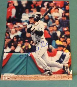 CAIRO. MIGUEL 1998-2000 TAMPA BAY RAYS SIGNED BASEBALL PHOTO - Picture 1 of 1
