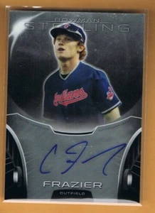 2013 Bowman Sterling Clint Frazier Autograph Cleveland Indians - Picture 1 of 1