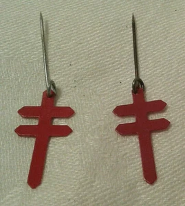 Vintage 2er Set American Lung Logo Pins - Bild 1 von 2