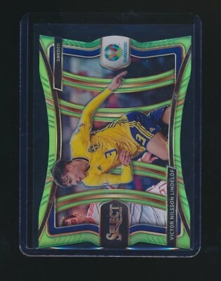 VICTOR NILSSON LINDELOF 2020 PANINI SELECT GREEN PRIZM DIE-CUT PARALLEL 136/149 - Image 1 of 2