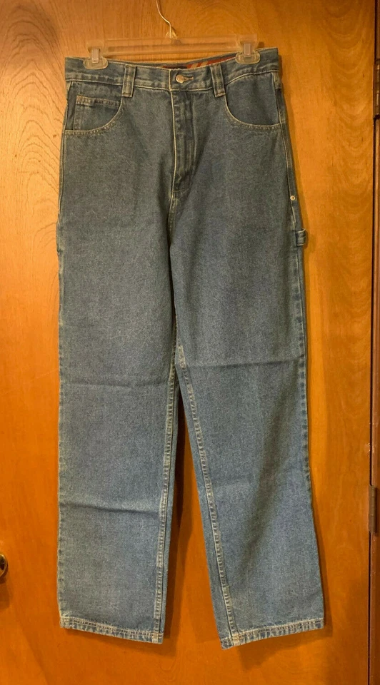 Pantalones de mezclilla cargo IZOD azules para niños talla 16 nuevos con etiquetas Foto 1 de 4