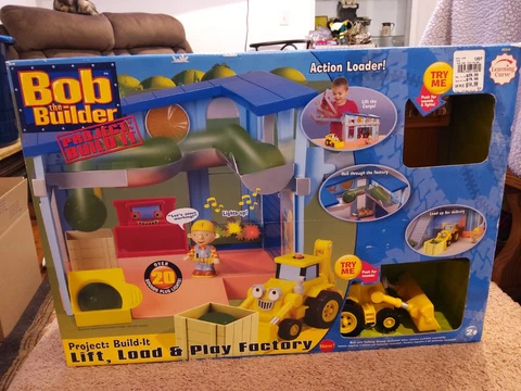 2006 Bob the Builder Project Build It Lift Load & Play. NON WORKING,PLEASE READ Cover