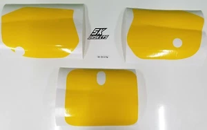 90 91 92 93 KTM 125 250 350 500 540 1990 Number Plate Background Decal Sticker - Picture 1 of 1