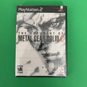 Factory Sealed The Document of Metal Gear Solid 2 PS2 Sony PlayStation 2, 2002 - Picture 1 of 6