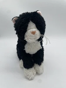 Vintage Toys R Us Animal Alley Kätzchen Katze Plüsch schwarz weiß Smoking - Bild 1 von 3
