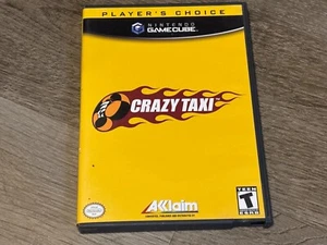 Crazy Taxi *Estuche + Solo ilustraciones* Nintendo GameCube Auténtico - Imagen 1 de 3