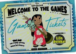 2024 Card.Fun Disney All-Star Sports Invitation Games Ticket DFS01R12 Lilo - Picture 1 of 2