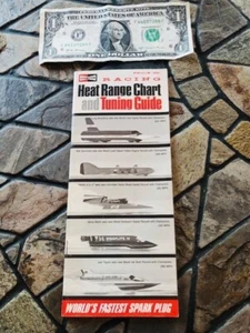 1960s Champion Spark Plug Racing Heat Range & Tuning Breedlove Spirit of America - Picture 1 of 9