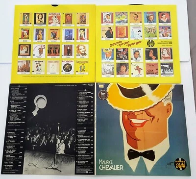MAURICE CHEVALIER 1978 Pathe EMI 2 LPs Record 33 rpm Vinyl Import France - Image 1 of 4