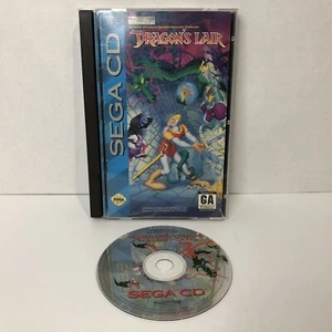 Sega CD Dragon's Lair Video Game 1993 ReadySoft TESTED AND AUTHENTIC - Picture 1 of 16