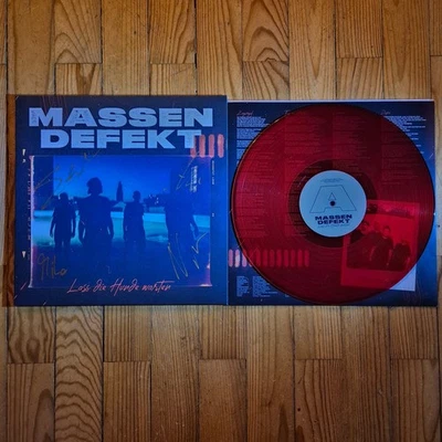 Massendefekt - Lass Die Hunde Warten rot signiert VInyl / LP / Schallplatte - Bild 1 von 4