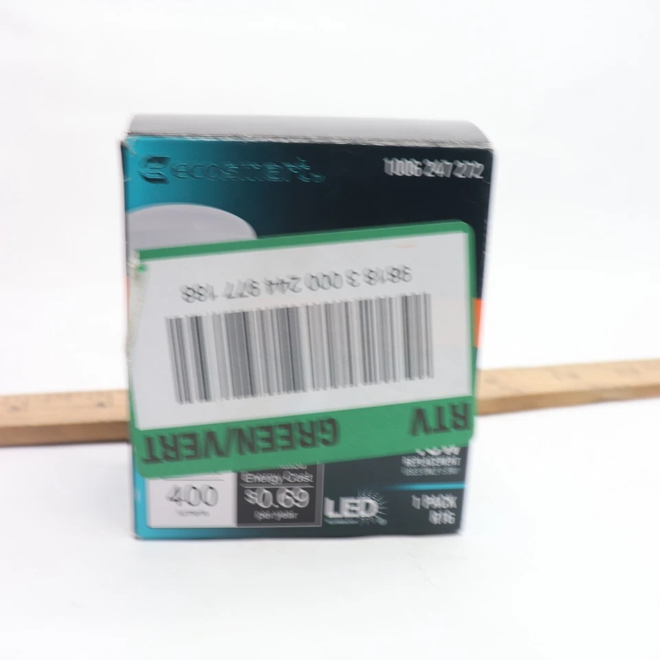 EcoSmart Dimmable LED Light Bulb Soft White R16 2700k 400lm 40W 120V 1006247272 - Image 1 of 4