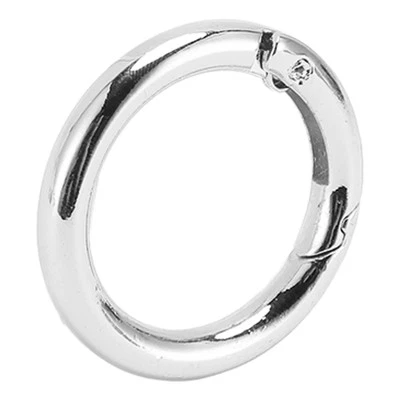 20pcs Spring Ring Clasps Fashion Elegant DIY Copper Spring Clasps For Necklaces✈ - Image 1 of 4