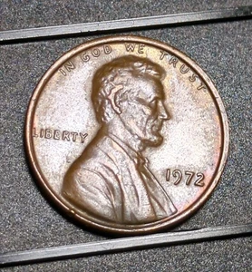 1972 Lincoln One Cent Fs-104 Double Die RB Wide Am - Picture 1 of 23