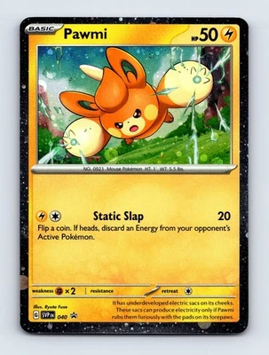Pawmi (Cosmos Holo) 040 SV: Scarlet & Violet Promo Cards NM/LP - Image 1 of 2