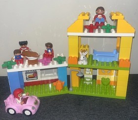 Lego Duplo 10835 - Family House - Incomplete With Substitutions. Read