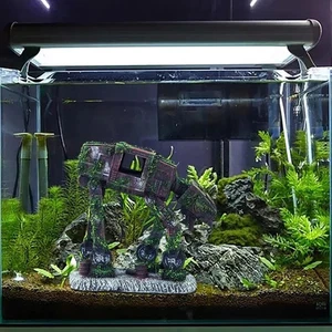Resin Robot Dog Aquarium Tank Machine Dog Ornament for Aquarium Decor - Picture 1 of 7