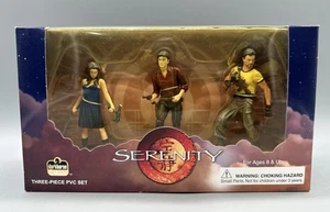 Darkhorse Deluxe Serenity Firefly 3-Action Fig Set 2007 *NEU* River, Mal, Jayne - Bild 1 von 6