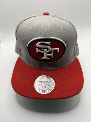 NFL Mitchell and Ness San Francisco 49ers Snap Back Hat Foto 1 de 2