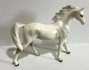 Vintage Lefton weißes Pferd Figur Porzellan Porzellan Keramik Made in Japan - Bild 1 von 8