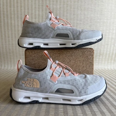 North Face Skagit Water Shoes Womens Size 9 Gray Pink Mesh Hiking NF0A48MB - Image 1 of 4