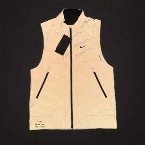 Nike Therma-Fit ADV Reflective Silver Running 3m Vest FZ1131-035 Men’s Size Sm - Picture 1 of 10