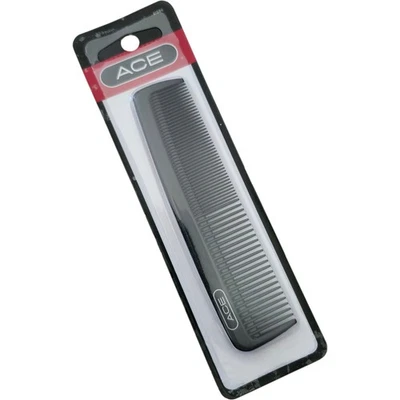 Nuevo peine de bolsillo negro Ace 5" #61636 Foto 1 de 2